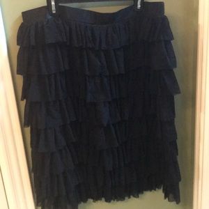 Ruffled skirt